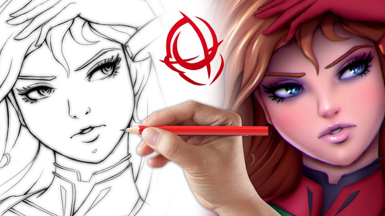 Character Art School: Complete Coloring and Painting Course 